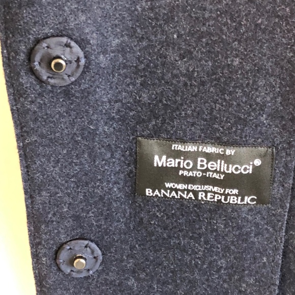 BANANA REPUBLIC WOOL COAT - Picture 14 of 14